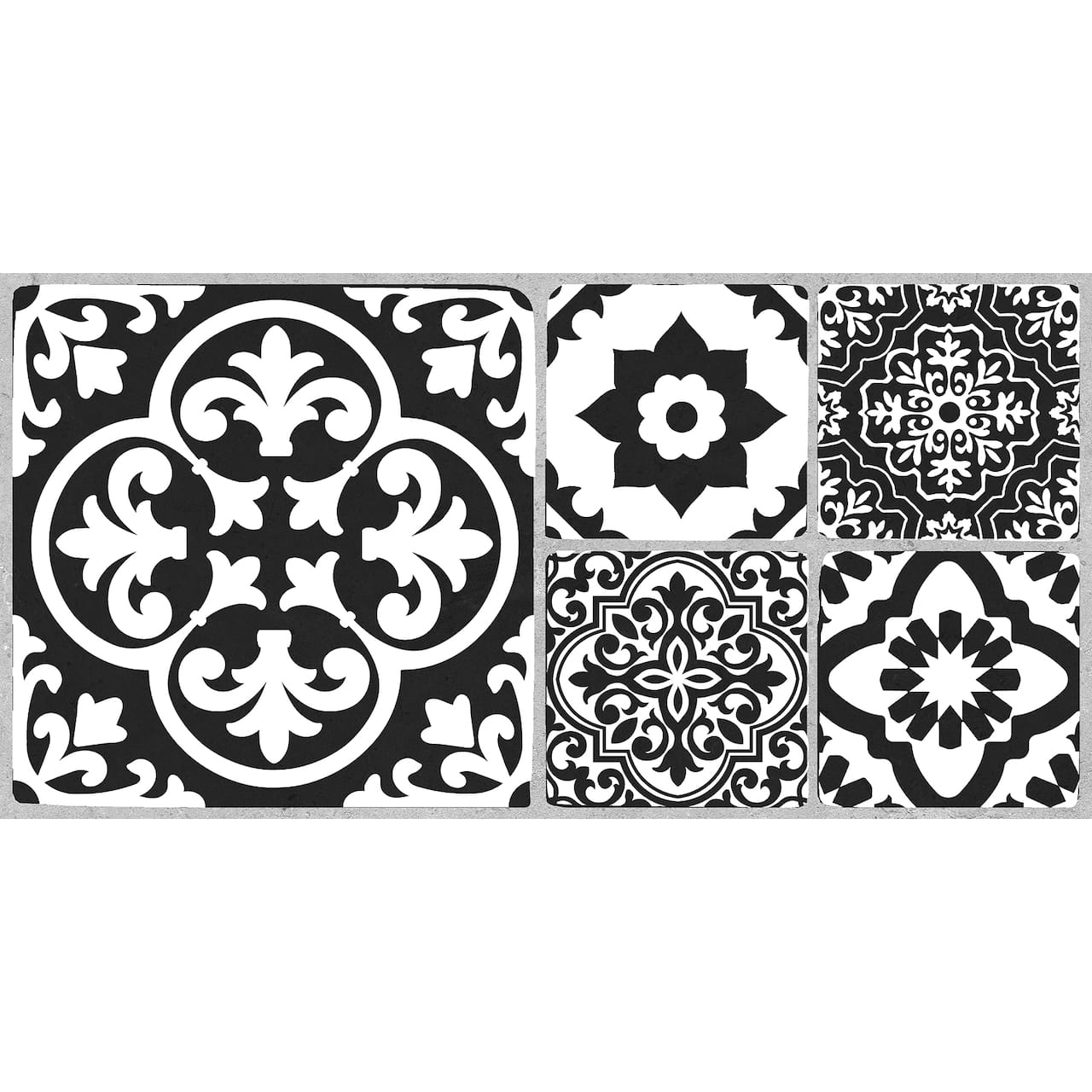 FloorPops Valencia Peel & Stick Floor Tiles, 6ct.